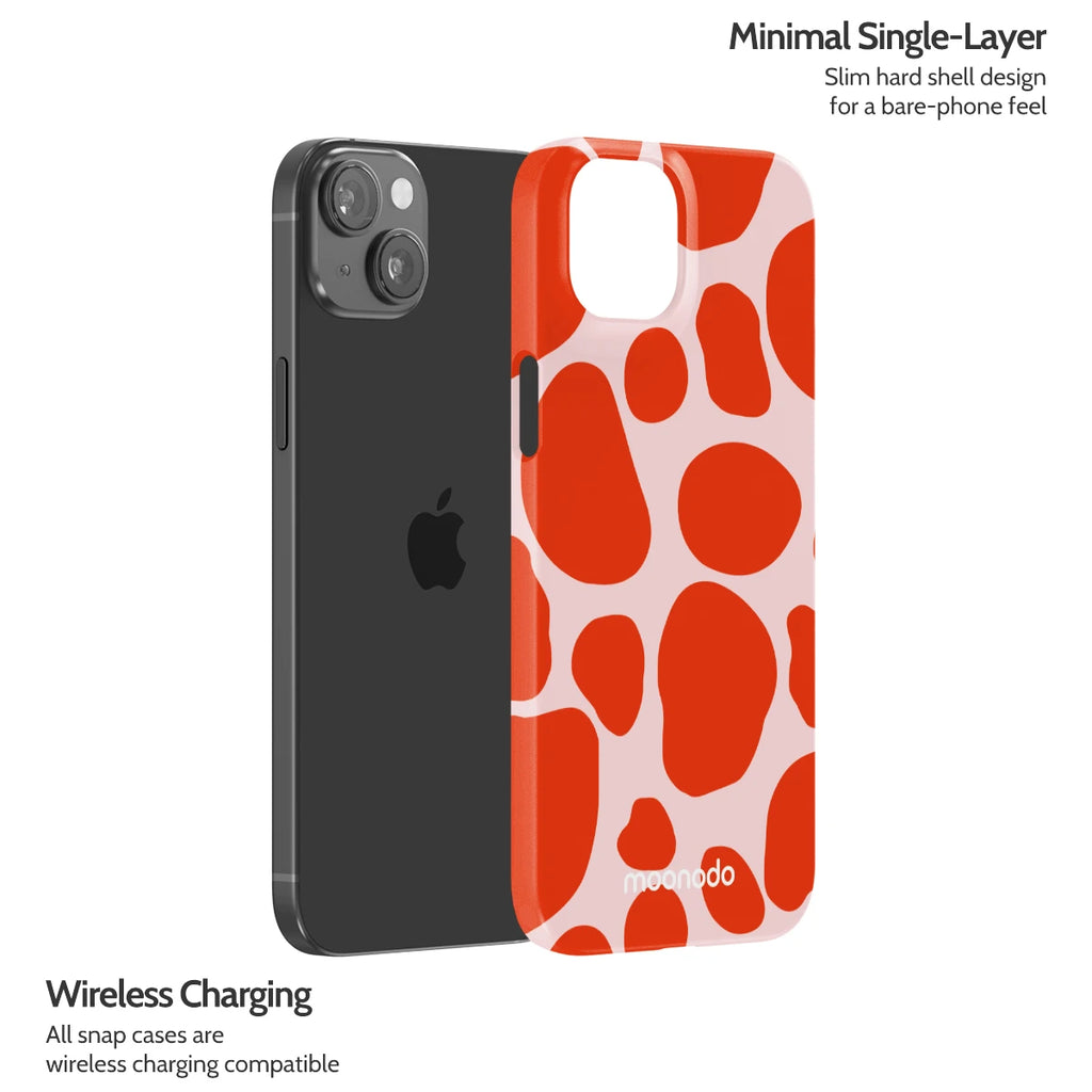 Scarlet Pulse - iPhone 15 Plus Case