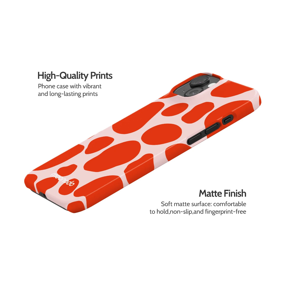 Scarlet Pulse - iPhone 15 Plus Case