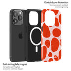 Scarlet Pulse - iPhone 15 Pro Case