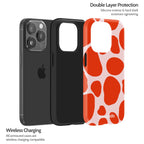 Scarlet Pulse - iPhone 15 Pro Case