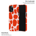 Scarlet Pulse - iPhone 15 Pro Max Case