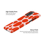 Scarlet Pulse - iPhone 15 Pro Max Case