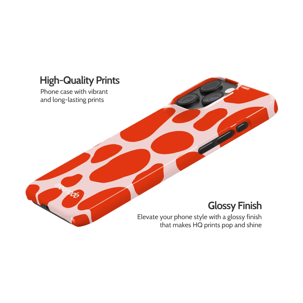 Scarlet Pulse - iPhone 15 Pro Max Case