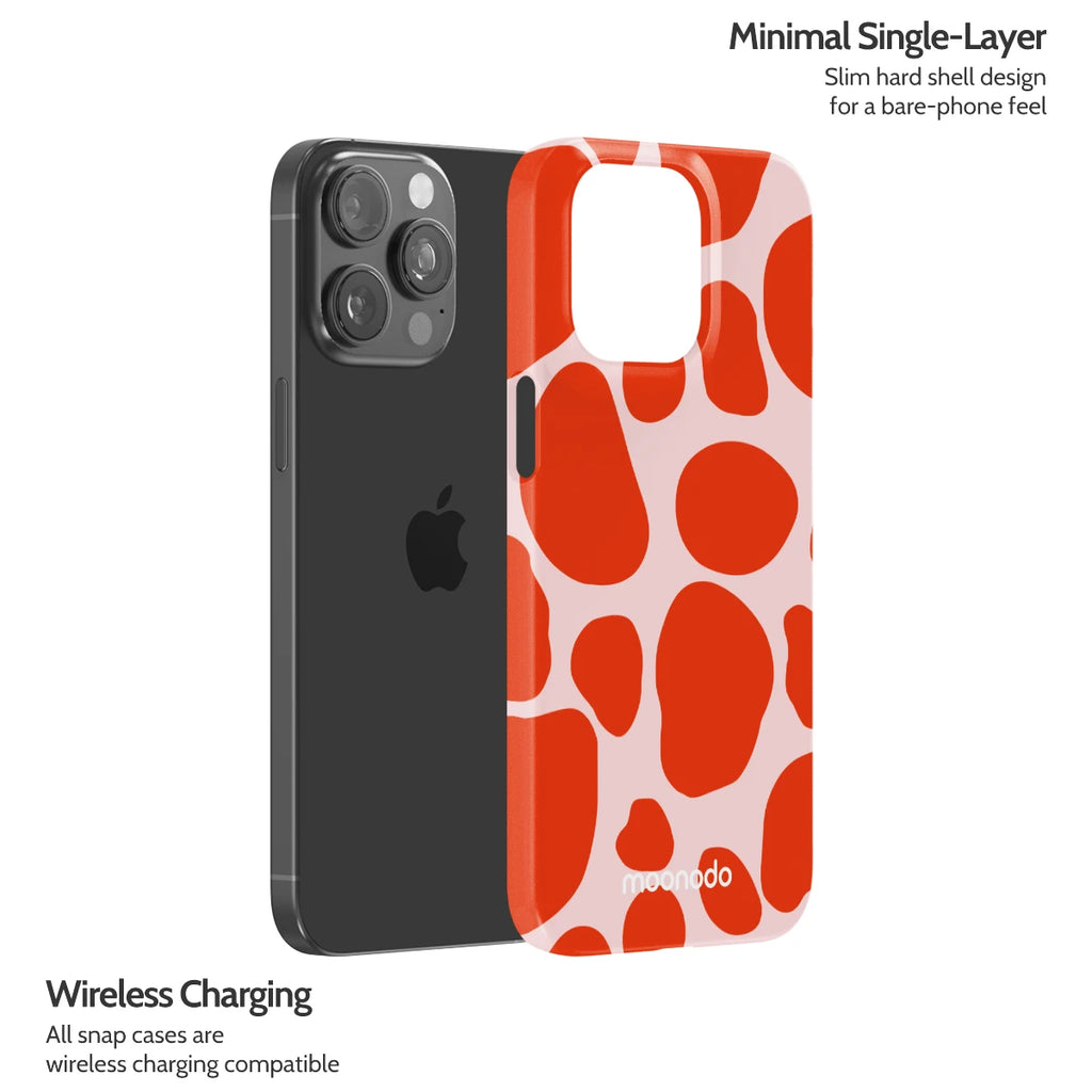 Scarlet Pulse - iPhone 15 Pro Max Case