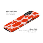 Scarlet Pulse - iPhone 16 Case