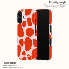 Scarlet Pulse - iPhone 16 Case