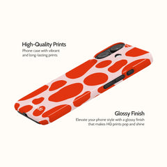 Scarlet Pulse - iPhone 16 Case