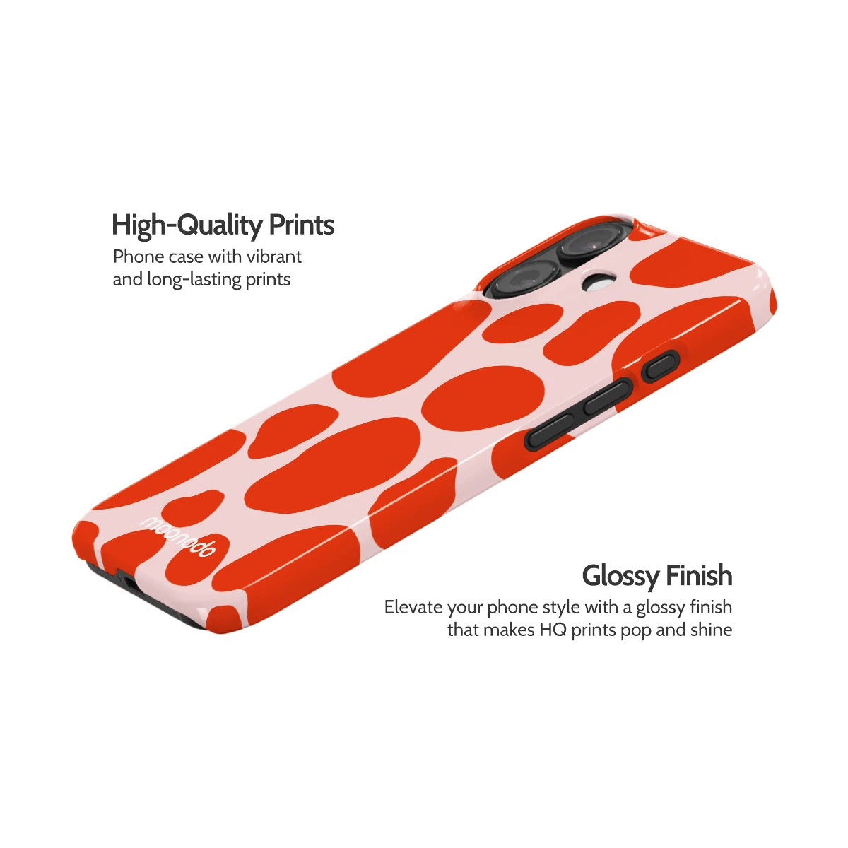 Scarlet Pulse - iPhone 16 Case
