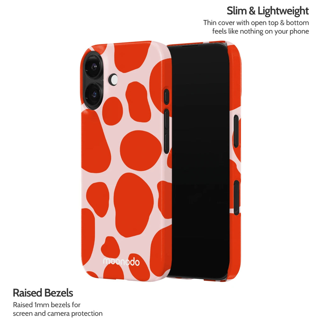 Scarlet Pulse - iPhone 16 Case