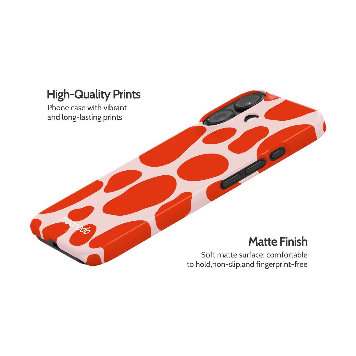 Scarlet Pulse - iPhone 16 Case