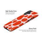 Scarlet Pulse - iPhone 16 Plus Case