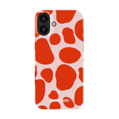 Scarlet Pulse - iPhone 16 Plus Case