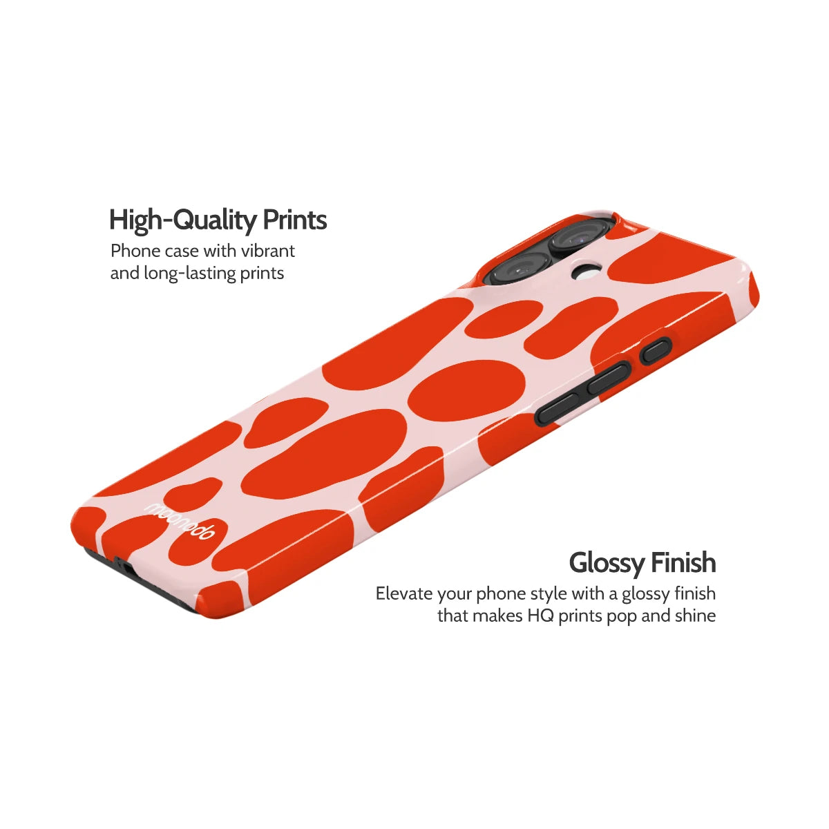 Scarlet Pulse - iPhone 16 Plus Case