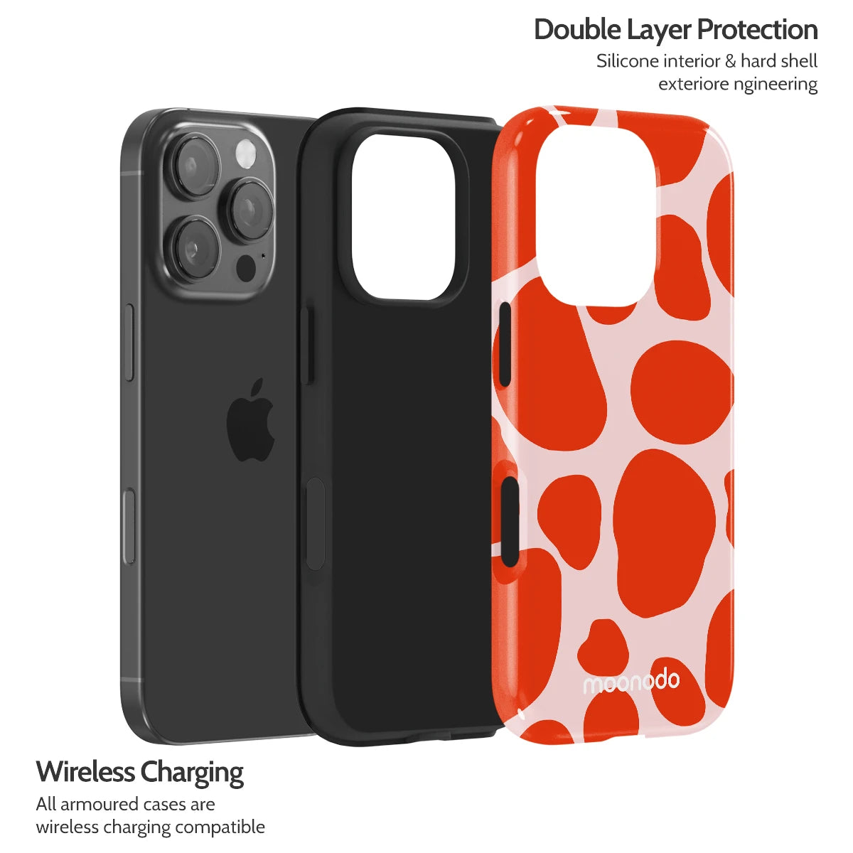 Scarlet Pulse - iPhone 16 Pro Case