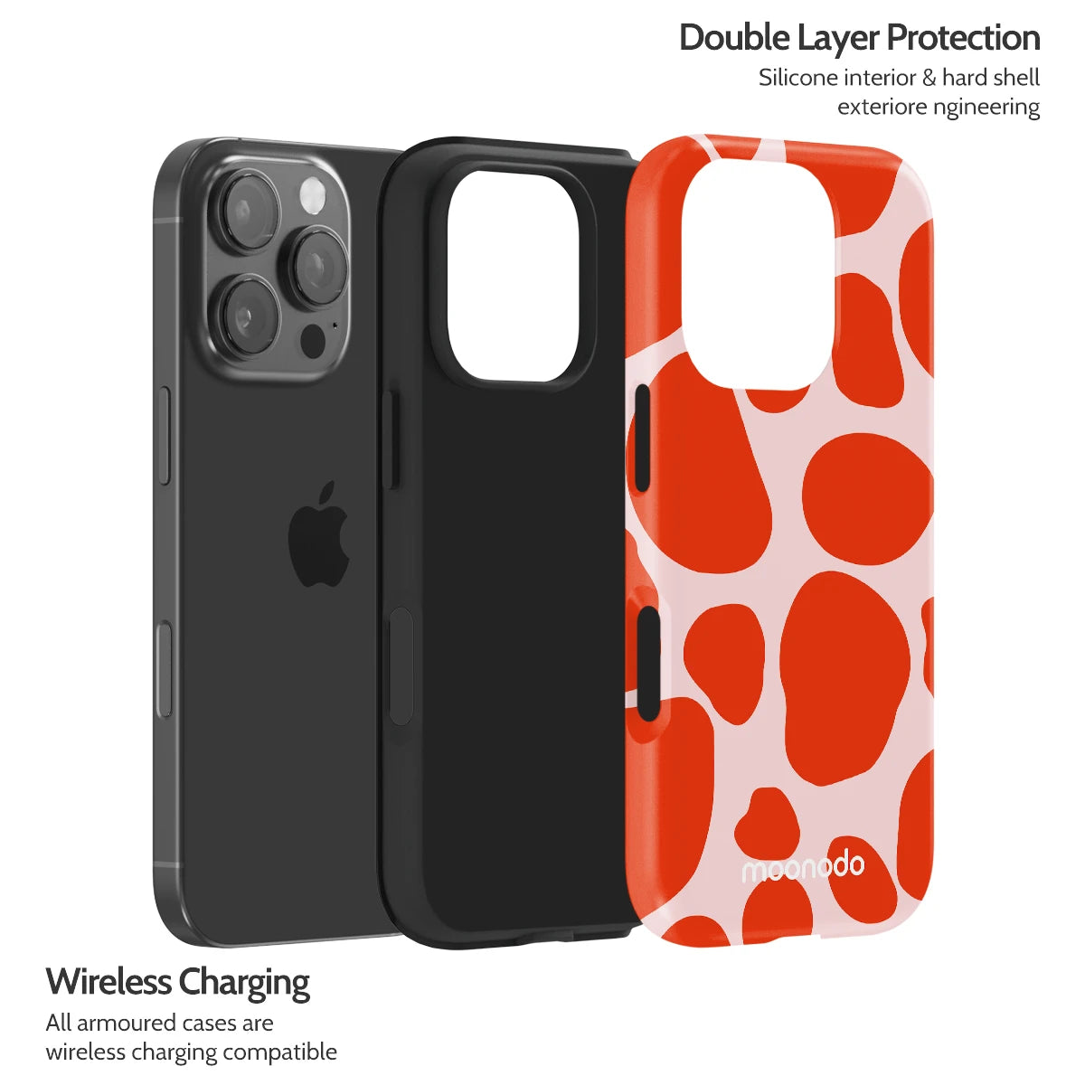 Scarlet Pulse - iPhone 16 Pro Case