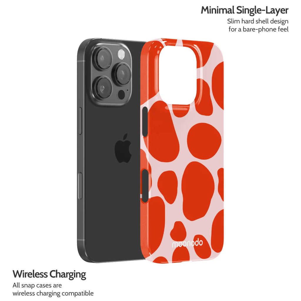 Scarlet Pulse - iPhone 16 Pro Case