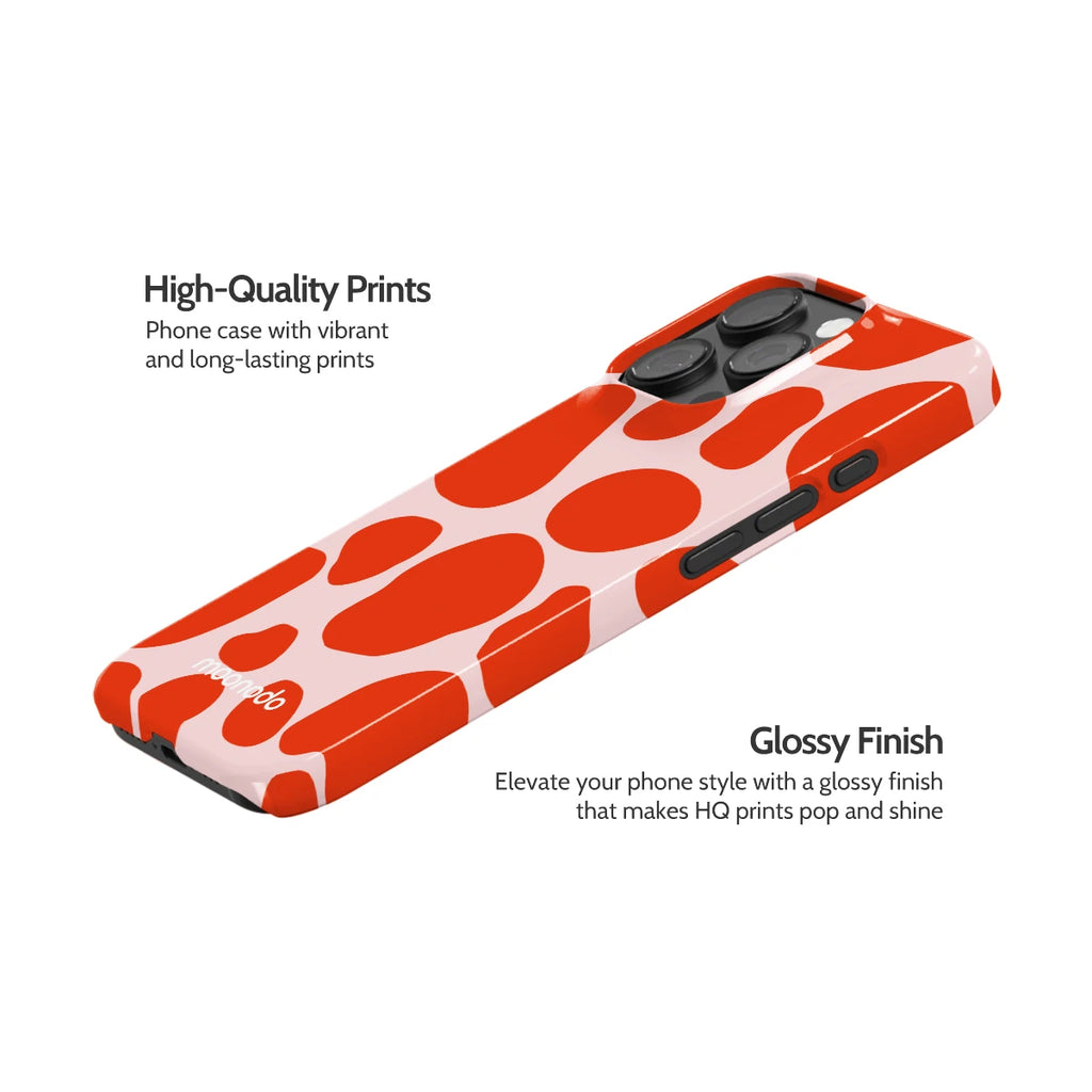 Scarlet Pulse - iPhone 16 Pro Case
