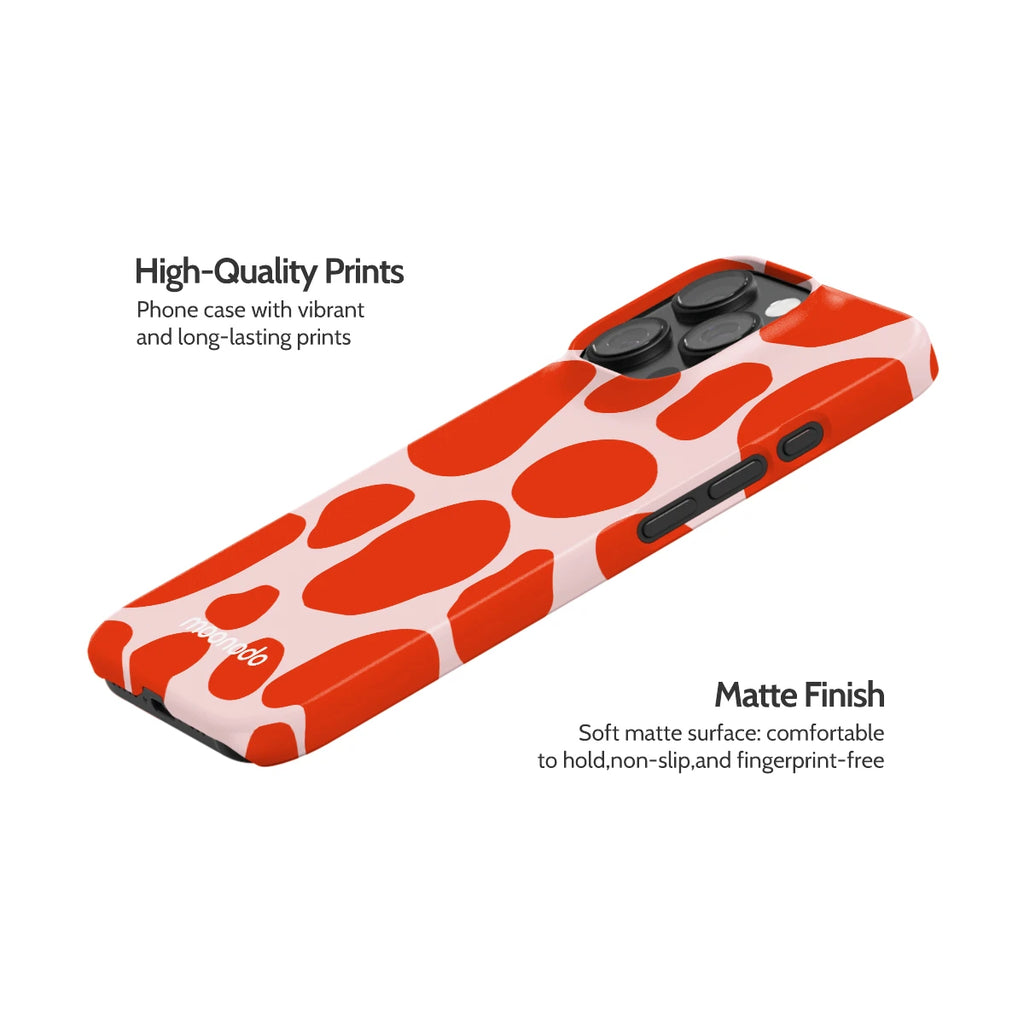 Scarlet Pulse - iPhone 16 Pro Case