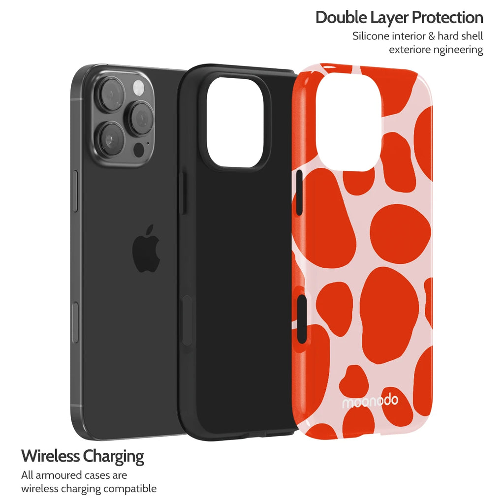 Scarlet Pulse - iPhone 16 Pro Max Case