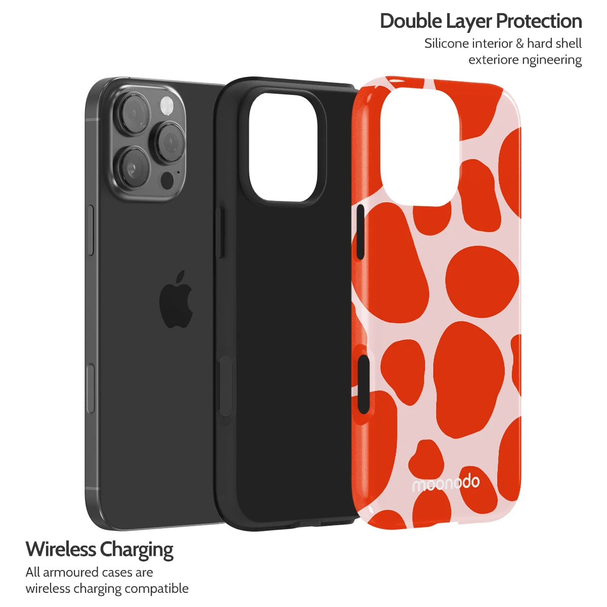 Scarlet Pulse - iPhone 16 Pro Max Case