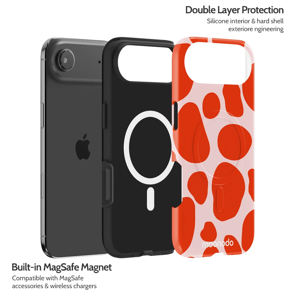 Scarlet Pulse - iPhone 17 Air Case