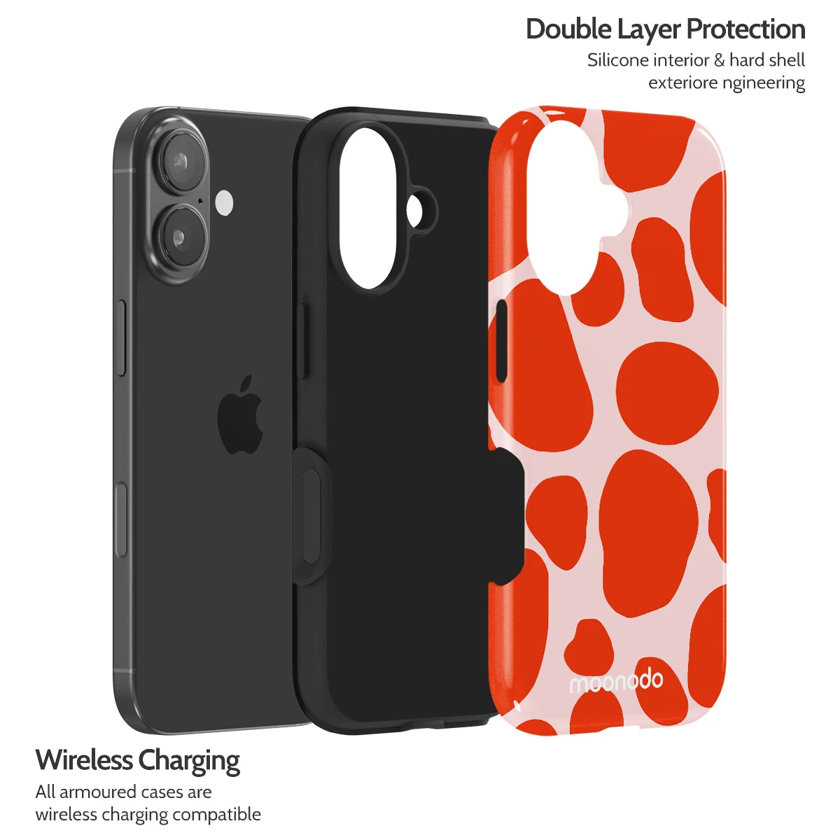Scarlet Pulse - iPhone 17 Case