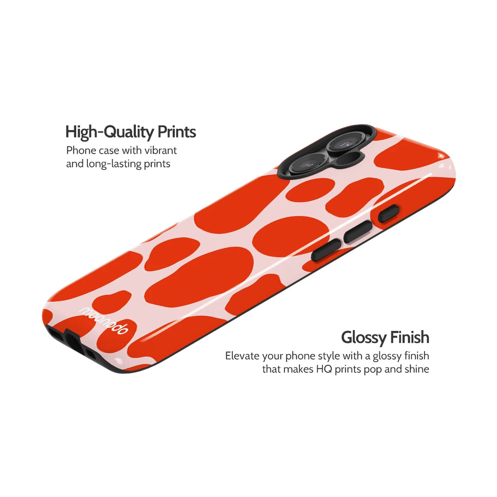 Scarlet Pulse - iPhone 17 Case