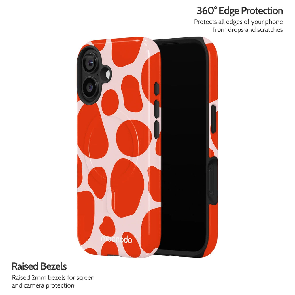 Scarlet Pulse - iPhone 17 Case
