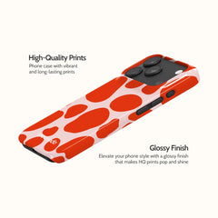 Scarlet Pulse - iPhone 17 Pro Case
