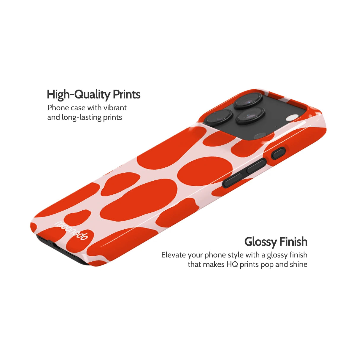 Scarlet Pulse - iPhone 17 Pro Case