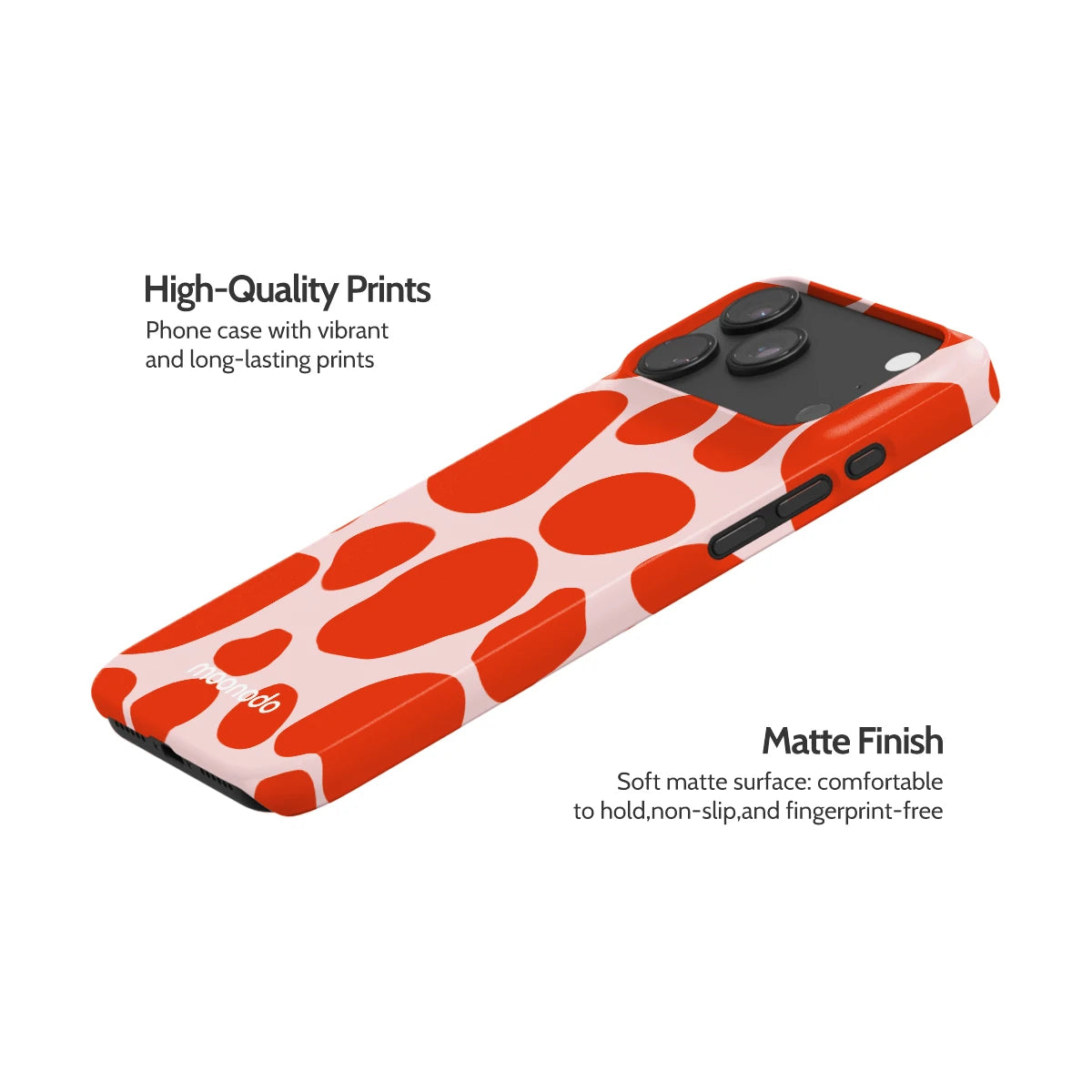 Scarlet Pulse - iPhone 17 Pro Max Case