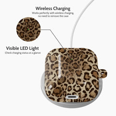 Amber Leopard - AirPods 1 & 2 Case