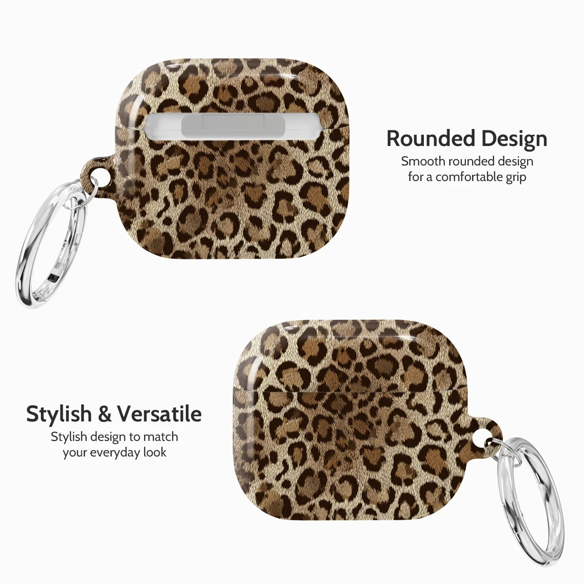 Amber Leopard - AirPods 3 Case