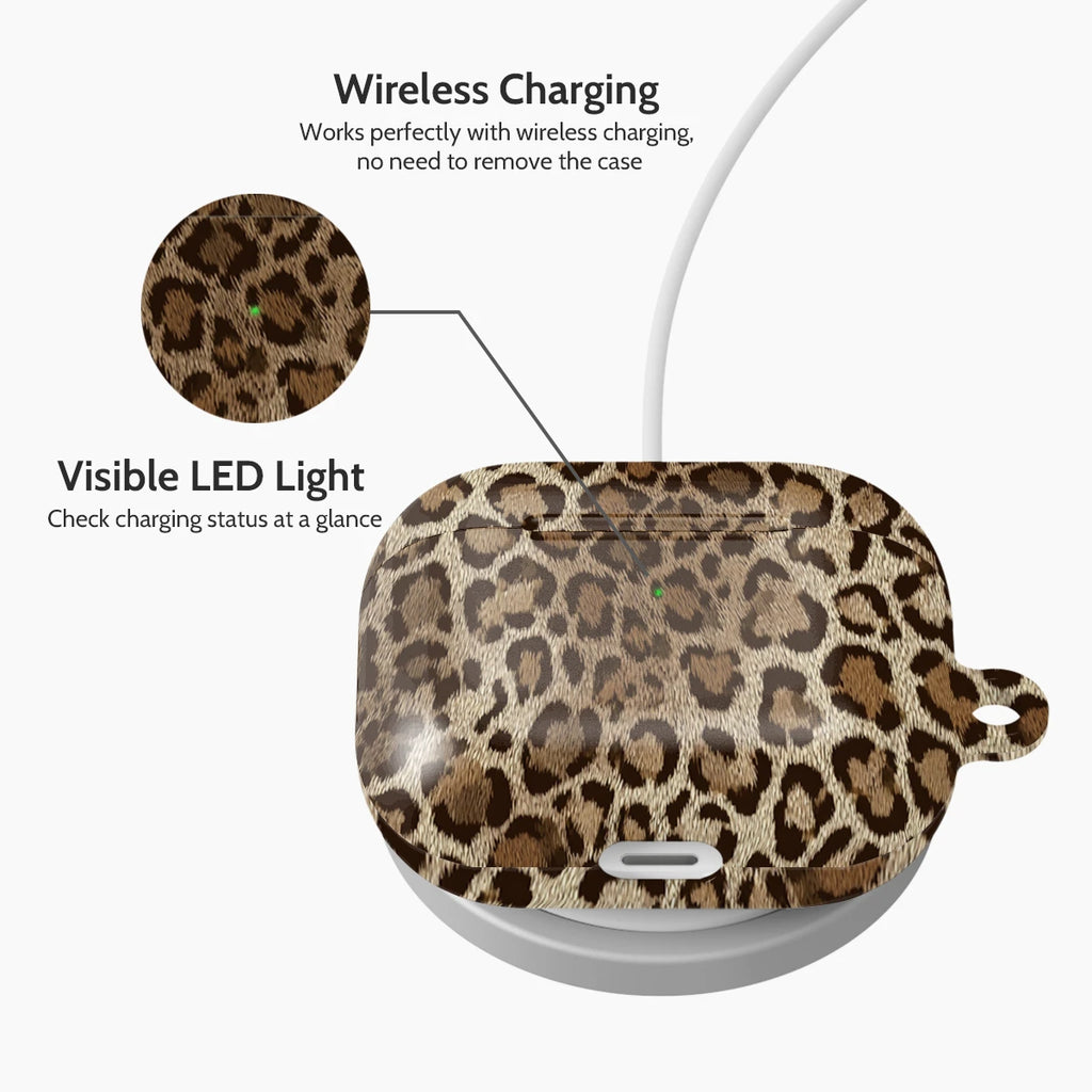 Amber Leopard - AirPods 3 Case