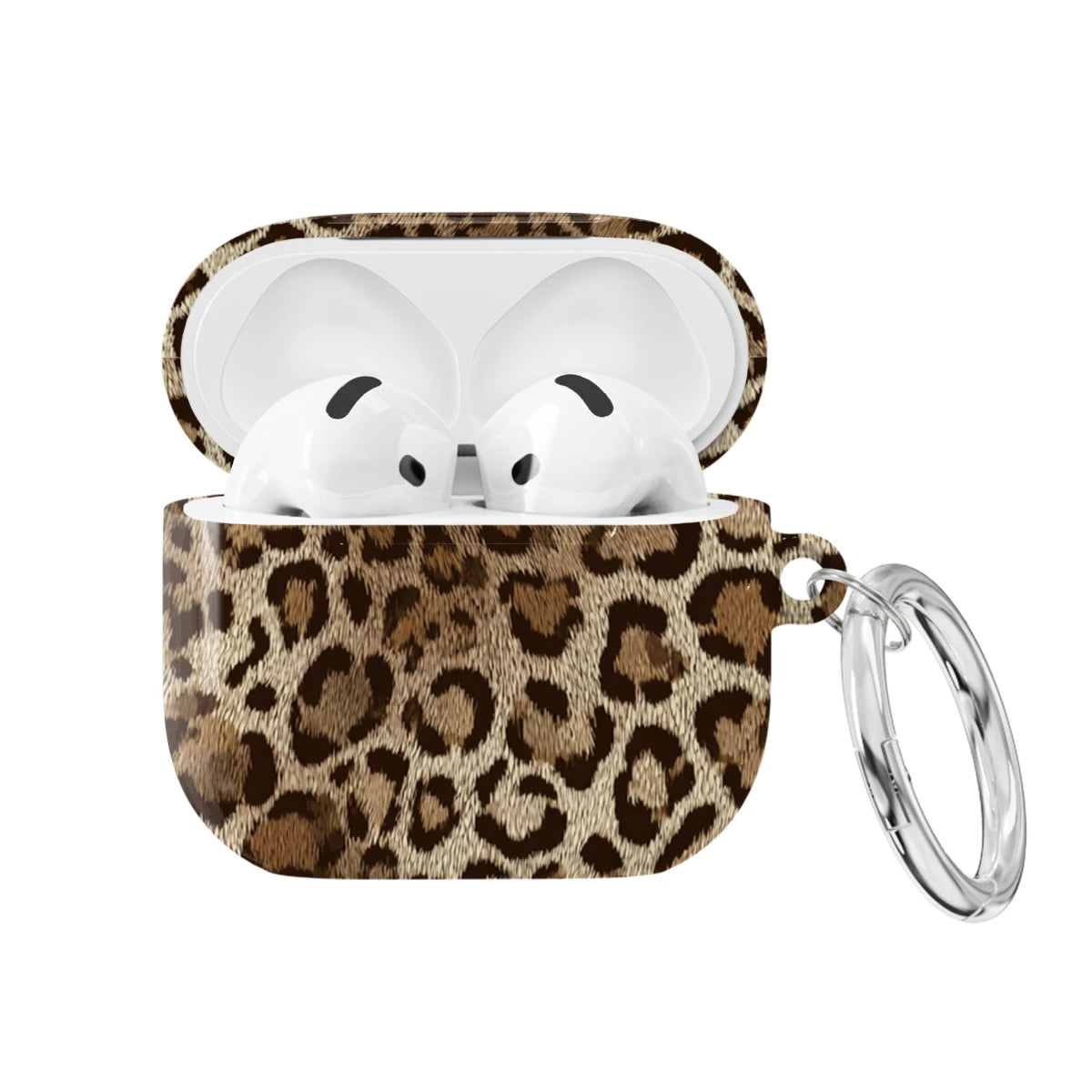 Amber Leopard - AirPods 4 Case