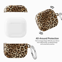 Amber Leopard - AirPods 4 Case