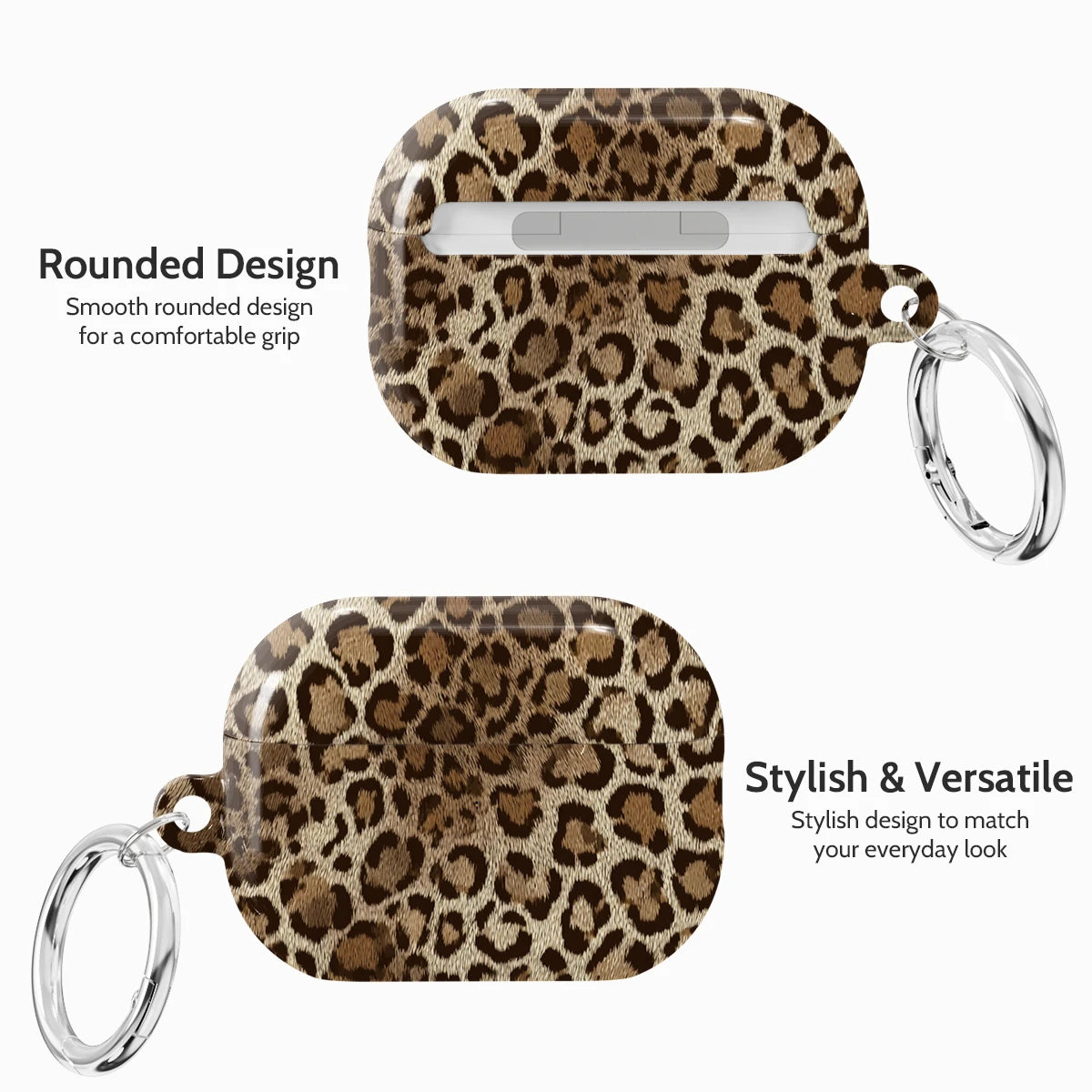 Amber Leopard - AirPods Pro 2 Case