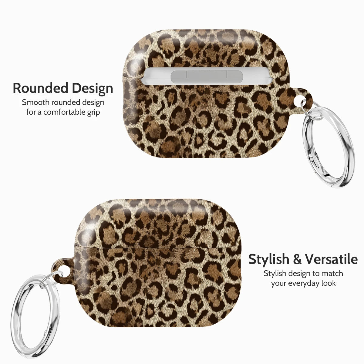 Amber Leopard - AirPods Pro 2 Case