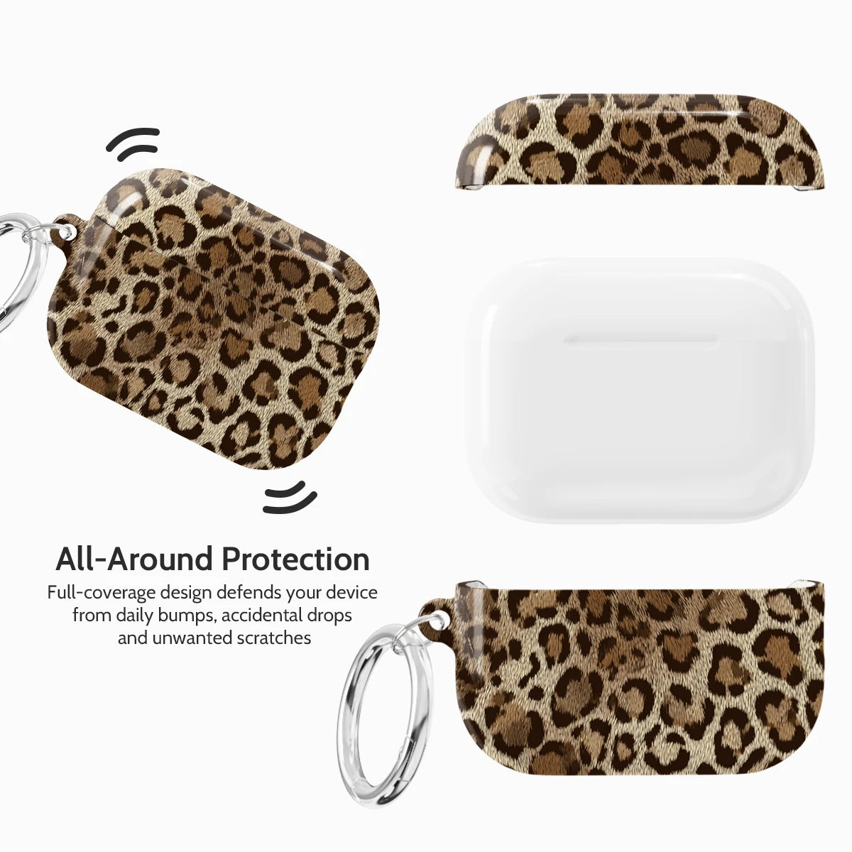Amber Leopard - AirPods Pro 3 Case