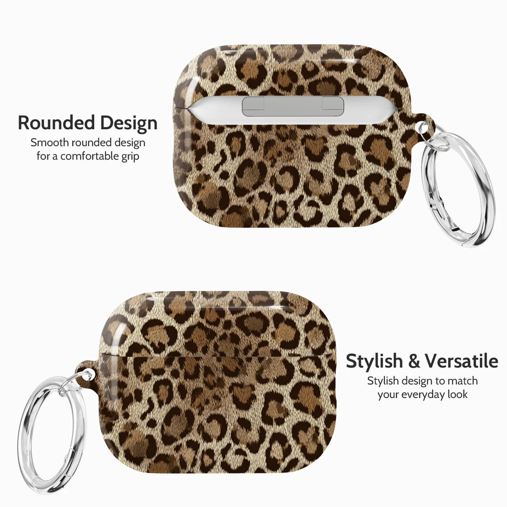 Amber Leopard - AirPods Pro 3 Case