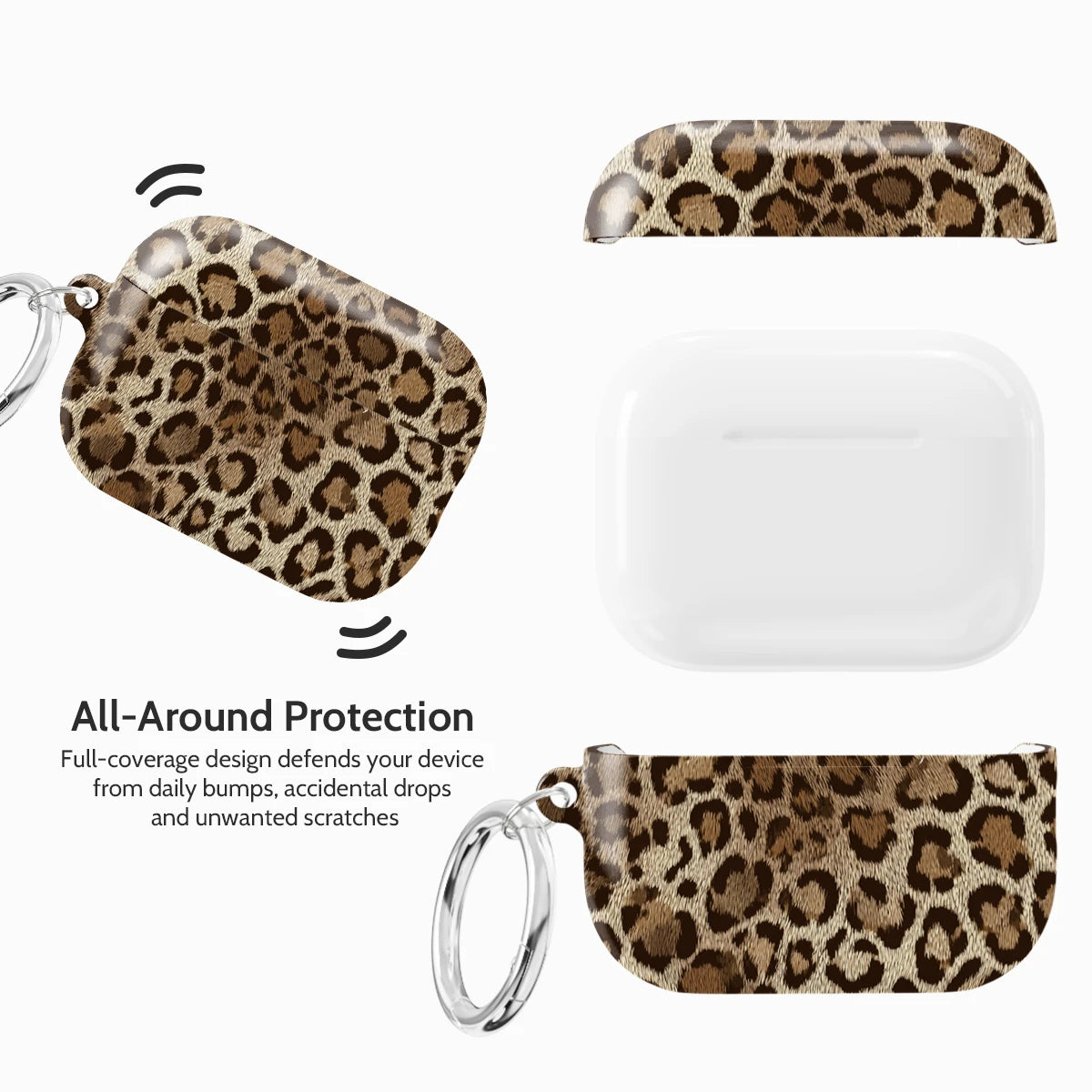 Amber Leopard - AirPods Pro 3 Case
