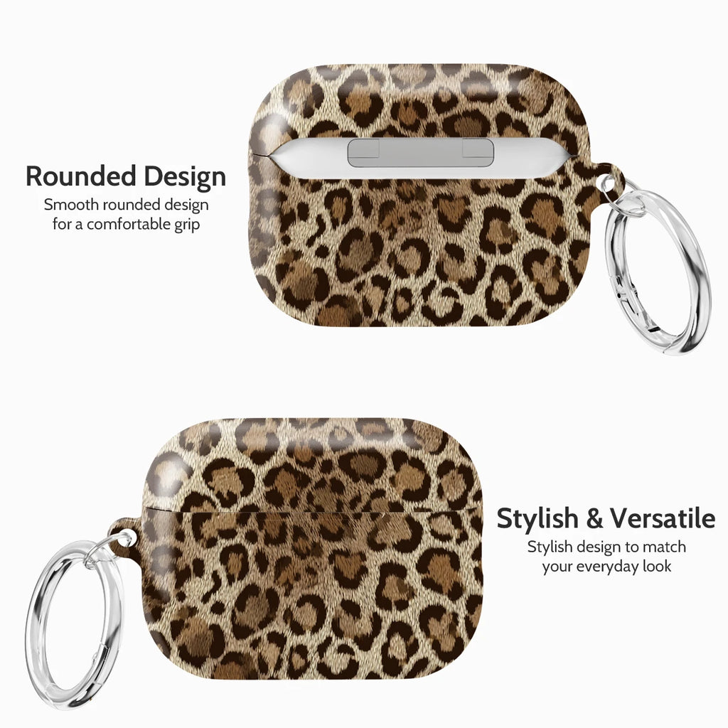 Amber Leopard - AirPods Pro 3 Case