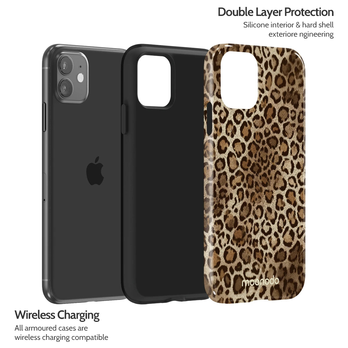 Amber Leopard - iPhone 11 Case