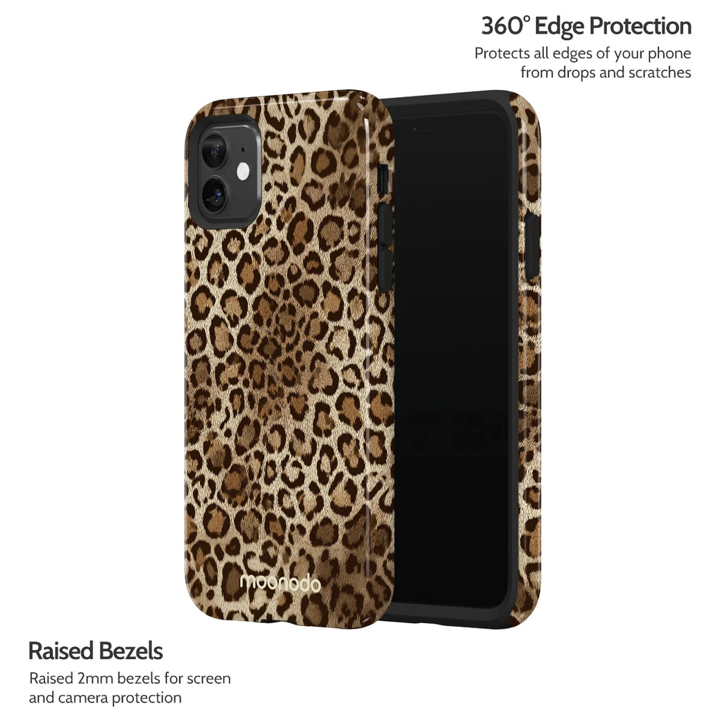 Amber Leopard - iPhone 11 Case