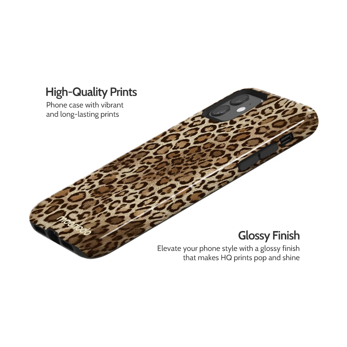 Amber Leopard - iPhone 11 Case
