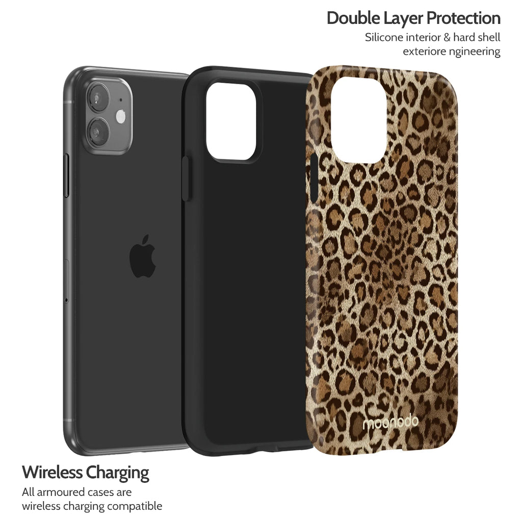 Amber Leopard - iPhone 11 Case
