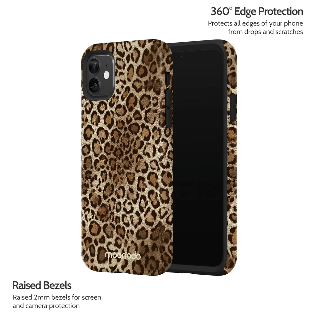 Amber Leopard - iPhone 11 Case