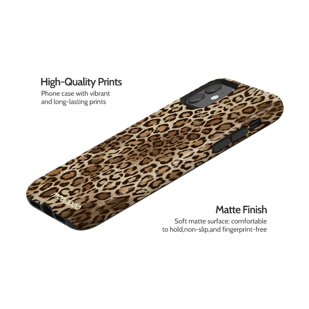 Amber Leopard - iPhone 11 Case