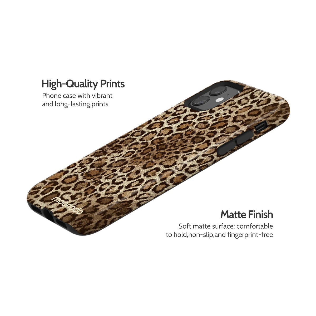 Amber Leopard - iPhone 11 Case