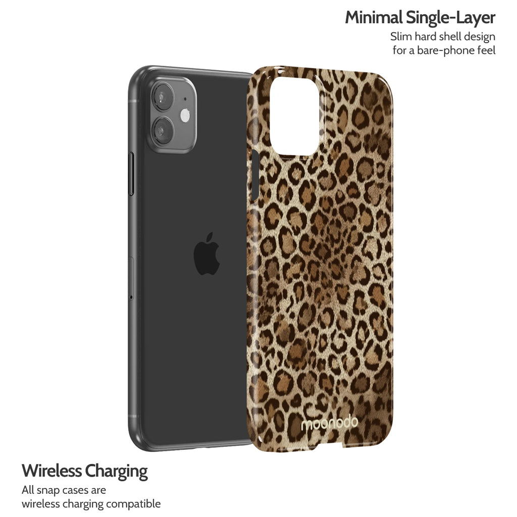 Amber Leopard - iPhone 11 Case